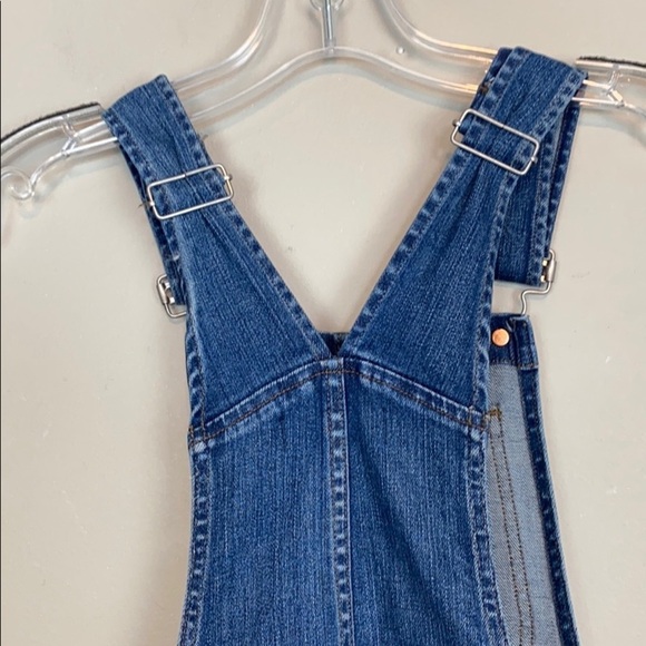 Madewell Adrian Distressed Jean Skinny Fit Overalls Size XXS - Picture 12 of 14